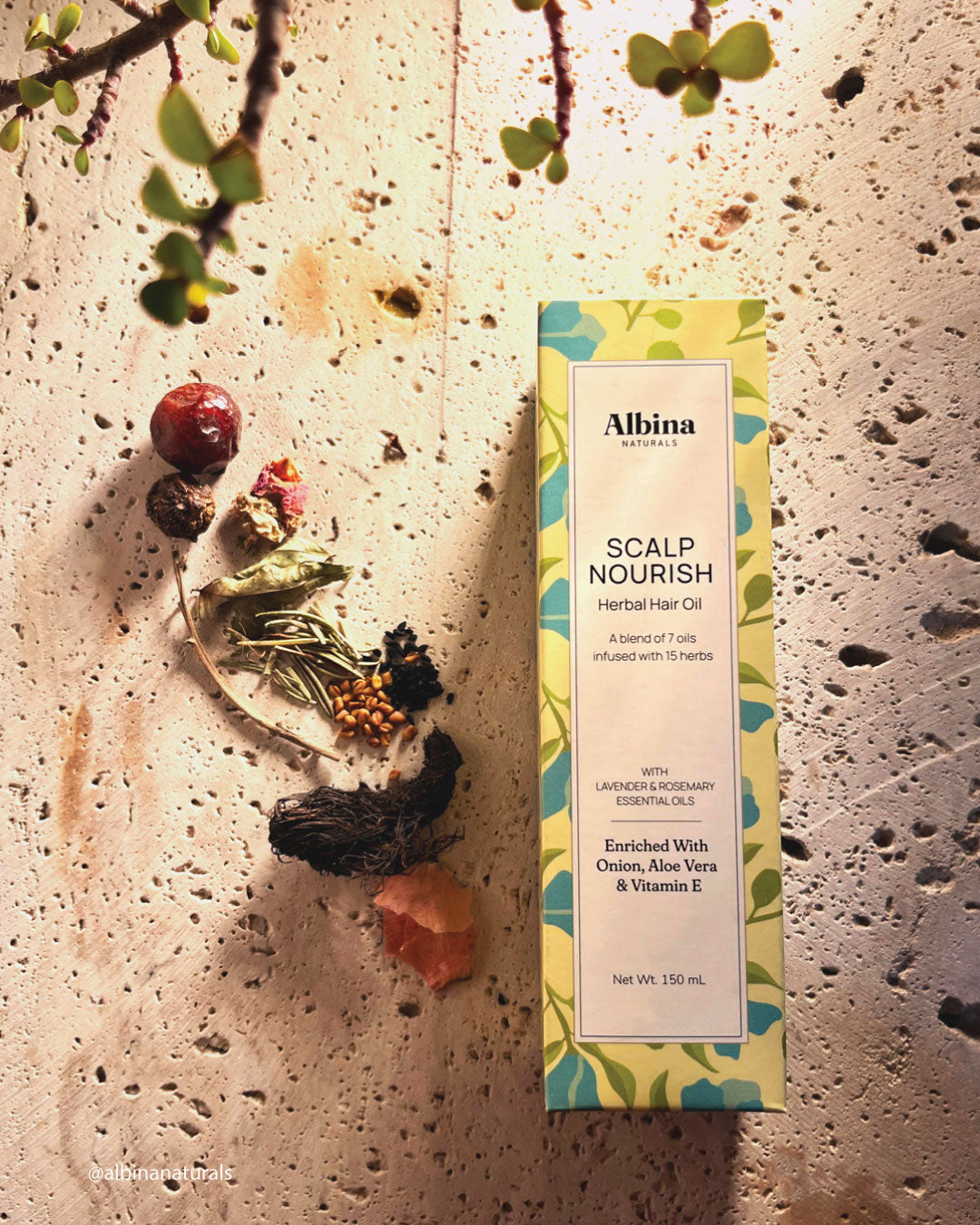 Scalp Nourish Herbal Hair Oil