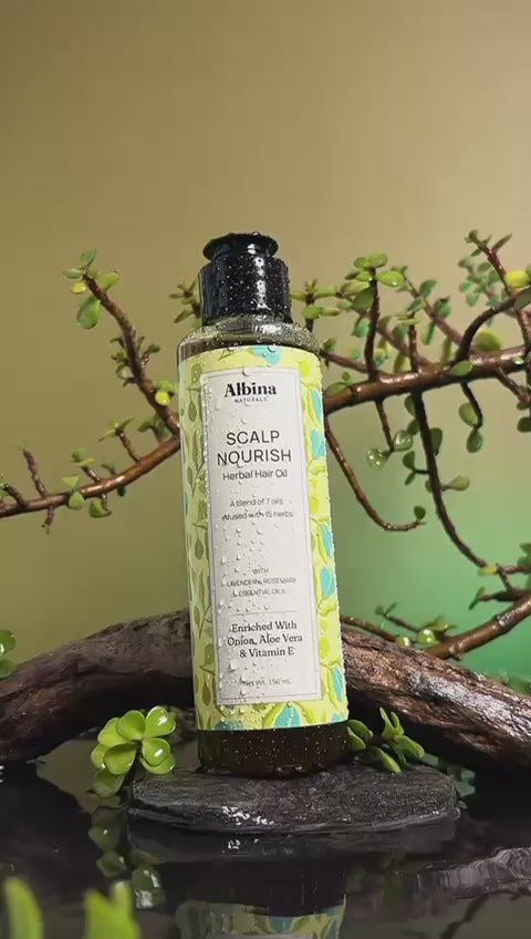 Scalp Nourish Herbal Hair Oil